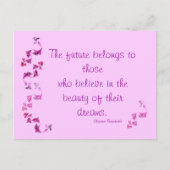 De toekomst briefkaart (Voorkant)