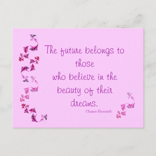 De toekomst briefkaart (Voorkant)