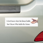 De toekomst bumpersticker (Op auto)