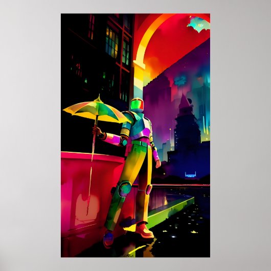 De toekomst die ik zag poster (Voorkant)