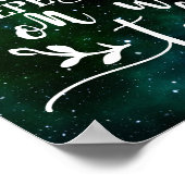 De toekomst hangt af van wat je vandaag doet poster (Hoek)