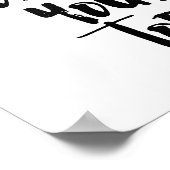 De toekomst hangt af van wat je vandaag doet poster (Hoek)