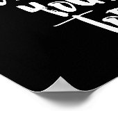 De toekomst hangt af van wat je vandaag doet poster (Hoek)