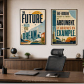 De Toekomst Heeft Jouw Droom Nodig MCM Poster