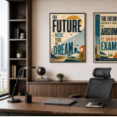 De Toekomst Heeft Jouw Droom Nodig MCM Poster