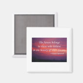 De toekomst hoort erbij magneet (Voorkant / Achterkant)