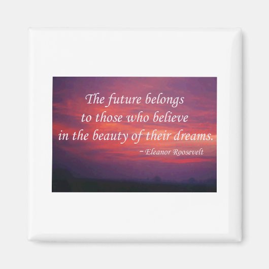 De toekomst hoort erbij magneet (Voorkant)