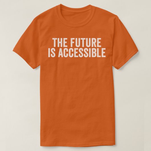  De Toekomst is Bereikbaar Wit Kinder TShirt (Design voorkant)