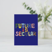 DE TOEKOMST IS BIJZONDER BRIEFKAART (Staand voorkant)