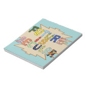 DE TOEKOMST IS BIJZONDER NOTITIEBLOK (Linkerzijde)