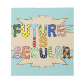 DE TOEKOMST IS BIJZONDER NOTITIEBLOK (Voorkant)