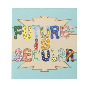 DE TOEKOMST IS BIJZONDER NOTITIEBLOK