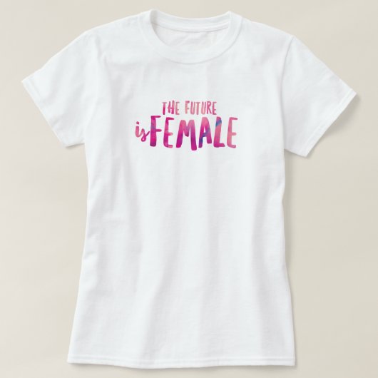 De toekomst is de fundamentele T-shirt voor Vrouw (Design voorkant)