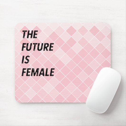 De toekomst is de Muismat van de Vrouw (Met muis)