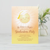 De Toekomst is een flinke Graduation Party Kaart (Staand voorkant)