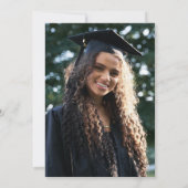 De toekomst is een foto van een heldere witte Grad Kaart (Achterkant)