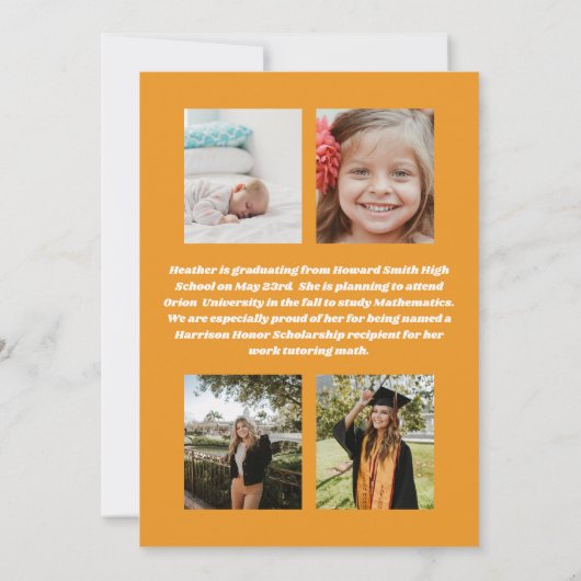 De toekomst is een heldere aankondiging van het Af (Achterkant)