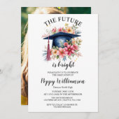 De toekomst is een stralend afstudeerfeest kaart (Voorkant / Achterkant)