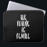 De toekomst is een zwarte Vrouw laptophoes Laptop Sleeve<br><div class="desc">De toekomst is Vrouw: een sterke feministische positieve boodschap .</div>