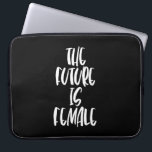 De toekomst is een zwarte Vrouw laptophoes Laptop Sleeve<br><div class="desc">De toekomst is Vrouw: een sterke feministische positieve boodschap .</div>