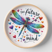 De toekomst is geest - Rainbow Dragonfly Art (Voorkant)