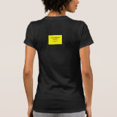 De toekomst is gehandicapt, de T-shirt van vrouwen (Achterkant)