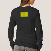 De toekomst is gehandicapt, vrouwelijk lang T-shir T-shirt (Achterkant)