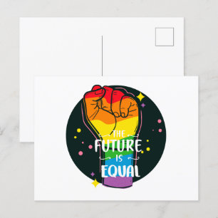 De toekomst is gelijk als eerste briefkaart