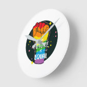 De toekomst is gelijk als eerste ronde klok (Hoek)