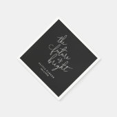 De toekomst is helder Afstuderen Napkins Servet (Hoek)