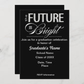 De toekomst is helder: Klasse van de uitnodigingen (Voorkant / Achterkant)