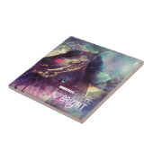 De toekomst is helder, Myrtle de schildpad Tegeltje (Zijkant)