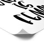 De toekomst is het poster van de Vrouw (Hoek)