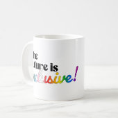 De toekomst is inclusief koffiemok (Voorkant links)