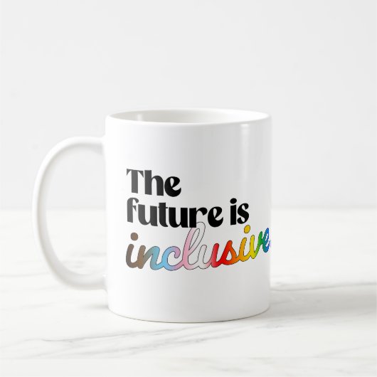 De toekomst is inclusief koffiemok (Links)