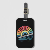De toekomst is inclusief LGBT Gay Rights Pride Bagagelabel (Voorkant (verticaal))