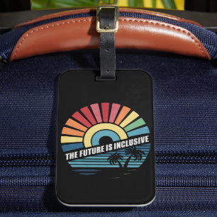 De Toekomst Is Inclusief LGBT Homorechten Pride Bagagelabel