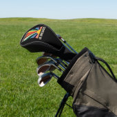 De toekomst is inclusief LGBTQ Pride Ally Rainbow Golfheadcover (Insitu)