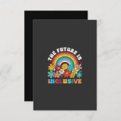 De Toekomst Is Inclusief Pride Maand LGBTQ  Bedankkaart (Voorkant / Achterkant)