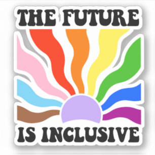 De toekomst is inclusief sticker