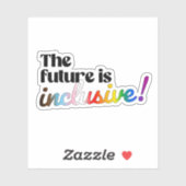De toekomst is inclusief sticker (Vel)