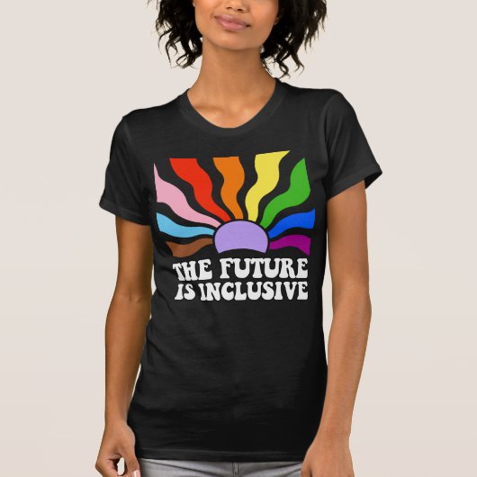 De toekomst is inclusief t-shirt (Voorkant)