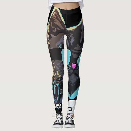 De toekomst is kat leggings (Voorkant)