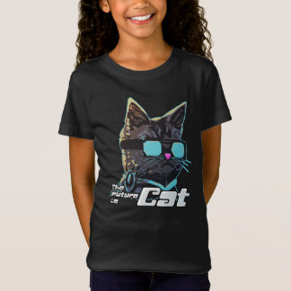 De toekomst is kat t-shirt