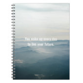 de toekomst is nu Motivatie Notitieboek (Voorkant)