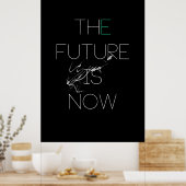 De toekomst is nu Poster (Keuken)