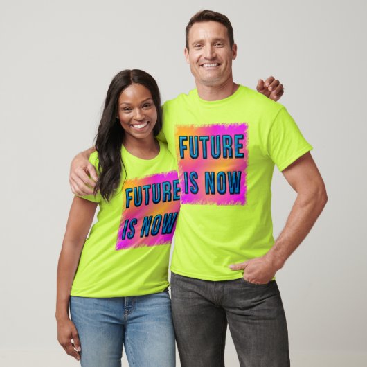 De toekomst is nu t-shirt (Unisex)