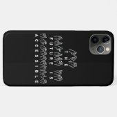 De toekomst is toegankelijk voor ASL-gebarentaal Case-Mate iPhone Case (Achterkant (horizontaal))