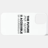 De toekomst is toegankelijk voor ASL-gebarentaal Case-Mate iPhone Case (Achterkant (horizontaal))