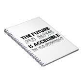 De toekomst is toegankelijk voor ASL-gebarentaal Notitieboek (Rechterzijde)